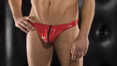Clearance: Zakk Wet Look Backless Pouch Underwear - Limited Stock Available-Zakk-ABC Underwear