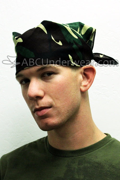 Colored Bandana for Head or Face