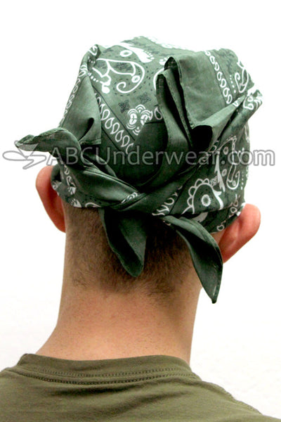 Colored Bandana for Head or Face