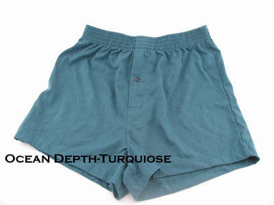 Cotton Knit Colored Men's Boxer