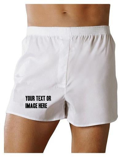 Custom Personalized Boxer Shorts with your Text or Image - ABC