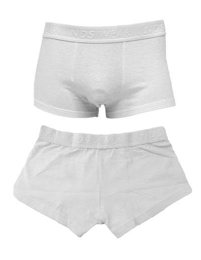 Custom Personalized Front and Back Text and Image Men's Trunk Underwear