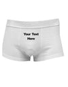 Custom Personalized Front and Back Text and Image Men's Trunk Underwear-NDS wear-ABC Underwear