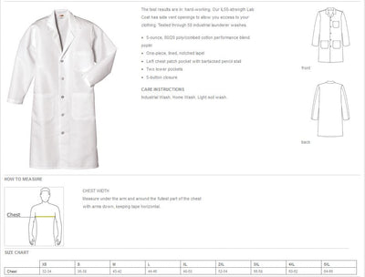 Custom Personalized Sex Therapist Doctor Coat Costume - Dr. ____ MD Sex Therapist