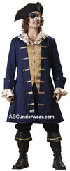 Deluxe Captain Cutthroat Costume-In Character-ABC Underwear