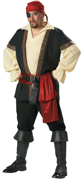 Deluxe Pirate Costume Big Men's
