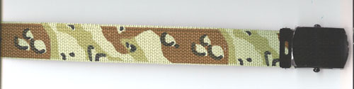 Desert Camo Adjustable Belt