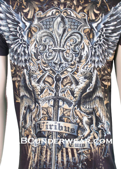 Designed Gargoyle Mens T-Shirt-t2g-ABC Underwear