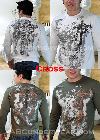 Designer Long Sleeve Mens Shirts - Clearance