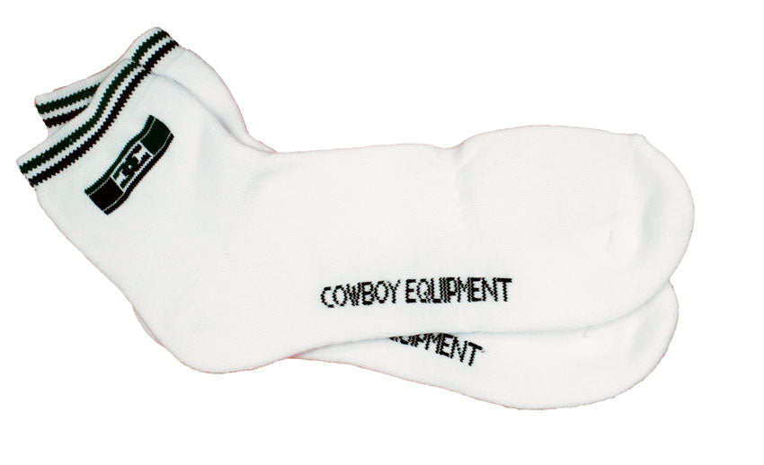 Discount White Ankle Socks Unisex -Closeout