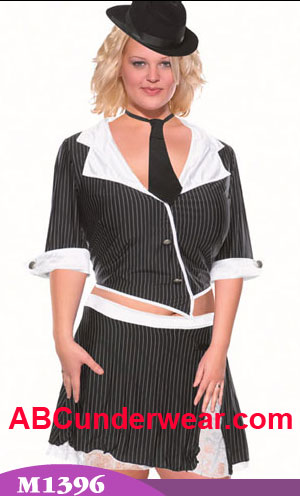 Diva Gangster Girl Costume