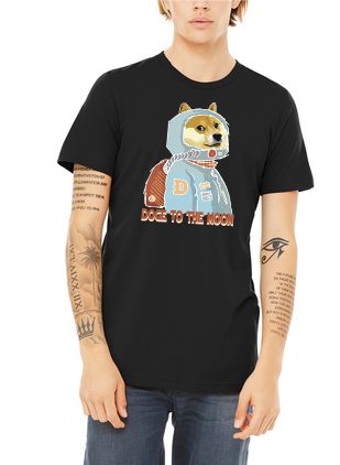 Doge to the Moon UNISEX Adult T-Shirt