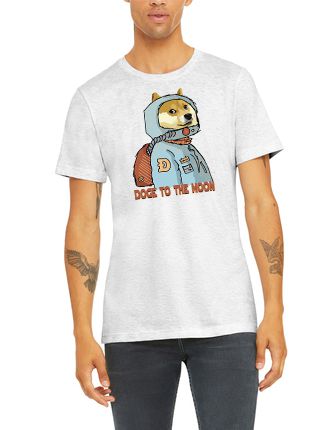 Doge to the Moon UNISEX Adult T-Shirt