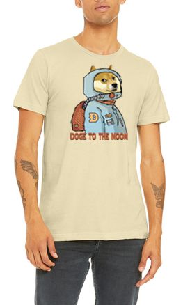 Doge to the Moon UNISEX Adult T-Shirt