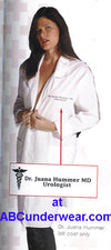 Dr. Juanna Hummer Lab Coat-ABC Underwear-ABC Underwear