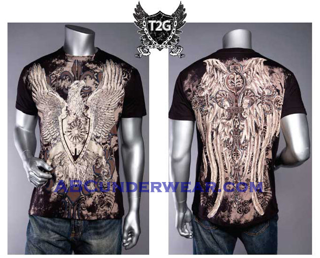 Eagle Print Designer T-Shirt