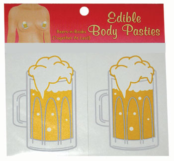 Edible Body Pasties For Her-Kemper Games-ABC Underwear