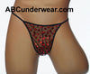 Elegant Gregg Mesh Heart Thong for a Sophisticated and Stylish Appeal-Gregg Homme-ABC Underwear