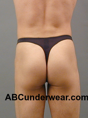 Elegant Sheer Tricot Thong for a Sensual and Sophisticated Appeal