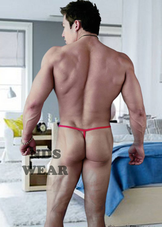 Elegant and Refined Men's Sheer Color G-String