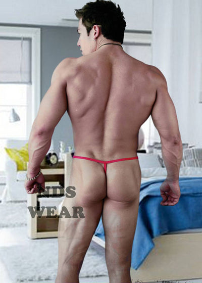 Elegant and Refined Men's Sheer Color G-String