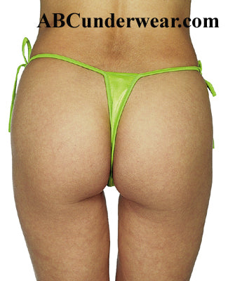 Elegant and Refined Micro Tie Side Women's Thong