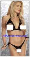 Elegant and Sophisticated Ring-Embellished Teddy-ABC Underwear-ABC Underwear