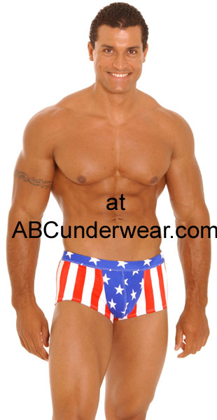 Eros Stars and Stripes Swimsuit-Greg Parry-ABC Underwear