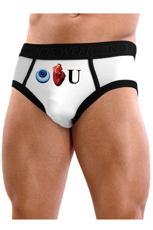 Eye Heart U - Mens Briefs Underwear