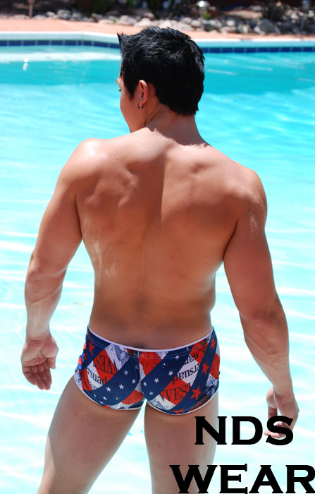Flag News Hot Short Swimsuit
