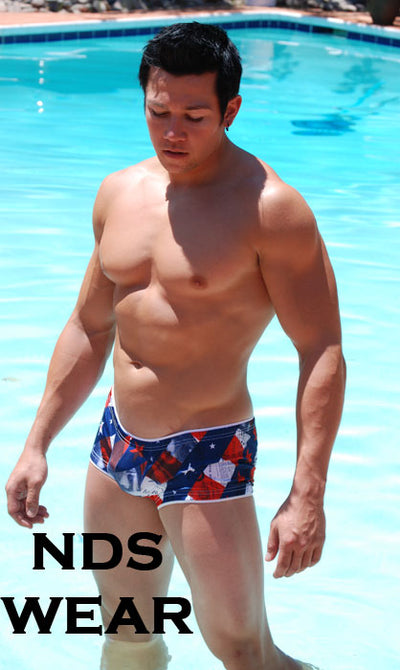 Flag News Hot Short Swimsuit