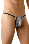 Geometric Dot Mens Microfiber G-String Underwear-Male Power-ABC Underwear