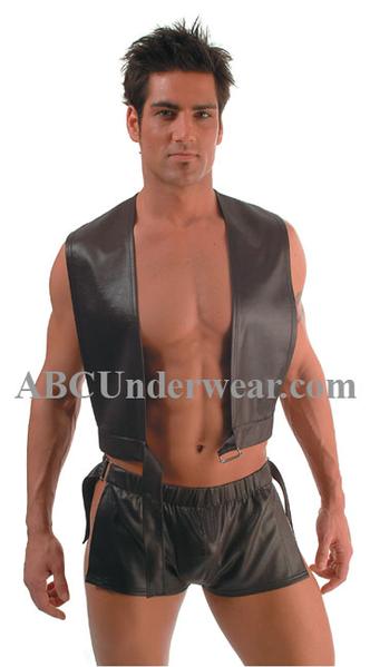 Gladiator Vest with Buckle - Closeout
