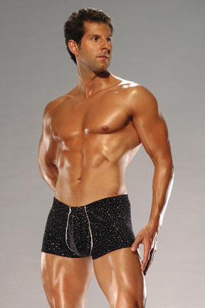 Glitter Velvet Pouch Short