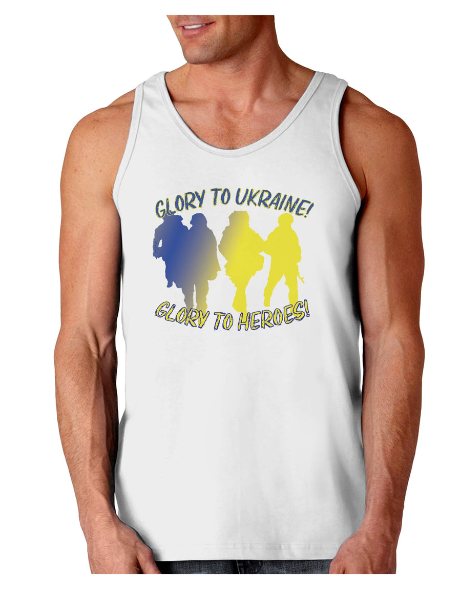 Glory to Ukraine Glory to Heroes Loose Tank Top
