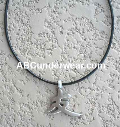 Good Luck Pewter Necklace