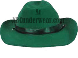 Green Cowboy Hat