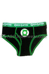 Green Lantern Logo Brief-Briefly Stated-ABC Underwear