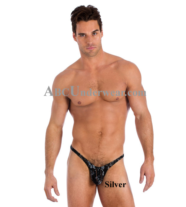 Gregg Homme Glam Thong - Limited Stock Extra Large Silver