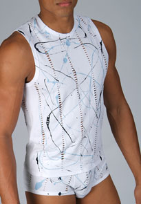 Gregg Picasso Muscle Shirt - Clearance-Gregg Homme-ABC Underwear