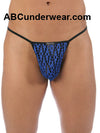 Gregg Sheer Diamond Pouch G-string - Closeout-Gregg Homme-ABC Underwear