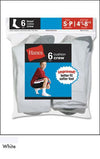Hanes Boys Red Label Cushion Crew 6pk-Hanes Boys Socks-ABC Underwear