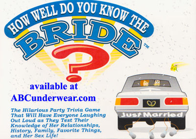 How Well Do You Know the Bachelorette/Bride Game