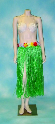 Hula Skirt with Flowers