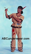 Indian Warrior Costume-franco american-ABC Underwear