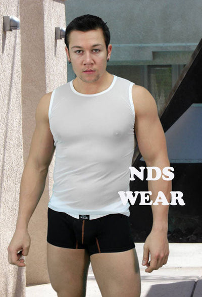 Italian Design Sheer Men's Shirt