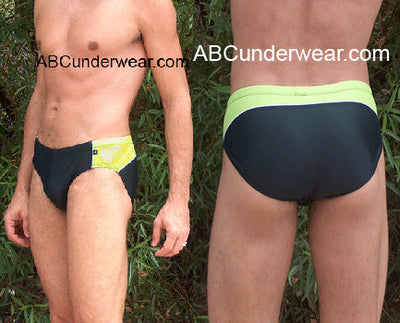 JM Men's Bikini Side Contrast Clearance-JM-ABC Underwear