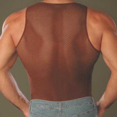 Jocko Mesh Mens Tank Top - Bobby's - White - Closeout