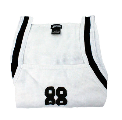 Jocko Terrence Thermal Square Neck Tank Top - Closeout