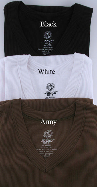 Jocko Van V-Neck Mens Muscle Tank Top -Closeout